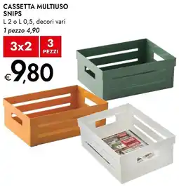 Bennet Cassetta multiuso snips offerta