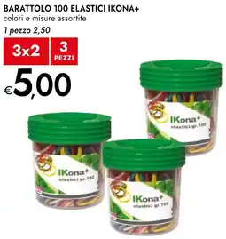 Bennet Barattolo 100 elastici IKONA+ offerta