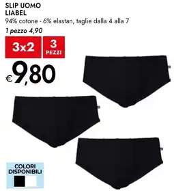 Bennet Slip uomo liabel offerta
