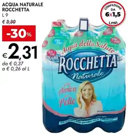 Bennet Acqua naturale rocchetta offerta
