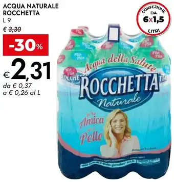 Bennet Acqua naturale rocchetta offerta