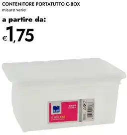 Bennet Contenitore portatutto c-box offerta