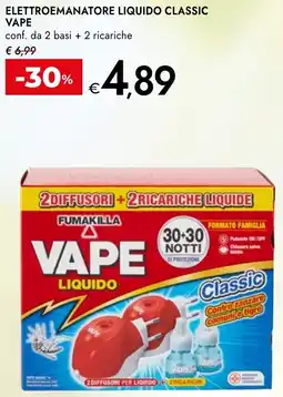 Bennet Elettroemanatore liquido classic VAPE offerta