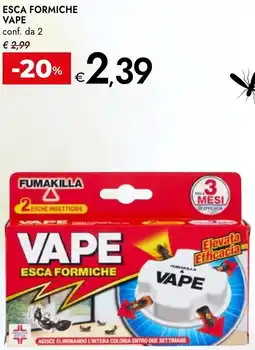 Bennet Esca formiche VAPE offerta