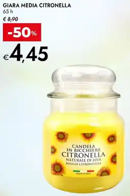 Bennet Giara media citronella offerta