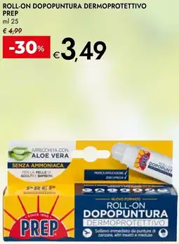 Bennet Roll-on dopopuntura dermoprotettivo PREP offerta