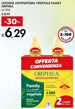 Bennet Lozione antipuntura vegetale family ORPHEA offerta