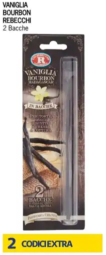 Bennet Vaniglia bourbon REBECCHI offerta