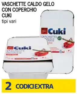 Bennet Vaschette caldo gelo con coperchio CUKI offerta