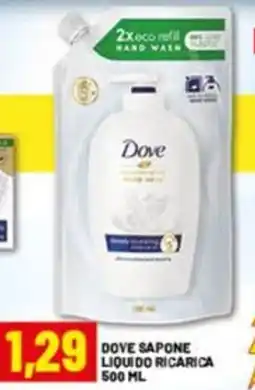Risparmio Casa Dove sapone liquido ricarica offerta