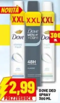 Risparmio Casa Dove deo spray offerta