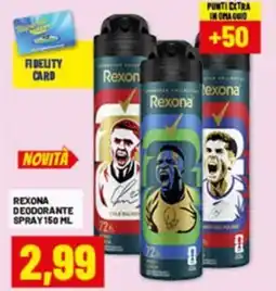 Risparmio Casa Rexona deodorante spray offerta