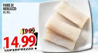 Il Genio Supermercato Fiore di merluzzo offerta