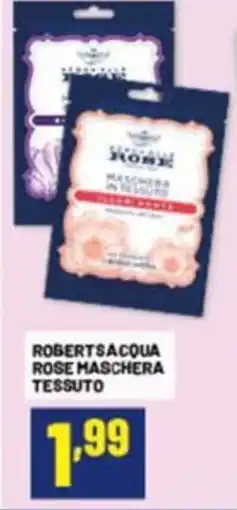 Risparmio Casa Roberts acqua rose maschera tessuto offerta