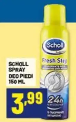 Risparmio Casa Scholl spray deo piedi offerta