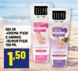 Risparmio Casa Selya crema piedi e unghie, scrub piedi offerta