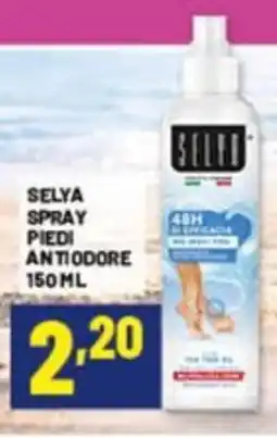 Risparmio Casa Selya spray piedi antiodore offerta