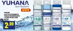 Risparmio Casa Yuhana latte detergente, tonico rigenerante, acqua micellare offerta