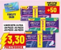 Risparmio Casa Lines seta ultra offerta