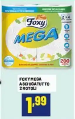 Risparmio Casa Foxy mega asciugatutto offerta
