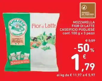 Mozzarella fior di latte CASEIFICIO PUGLIESE