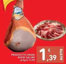 Spazio Conad Prosciutto crudo assisi salumi offerta
