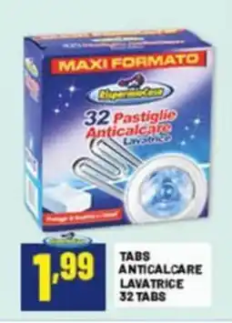 Risparmio Casa Tabs anticalcare lavatrice offerta