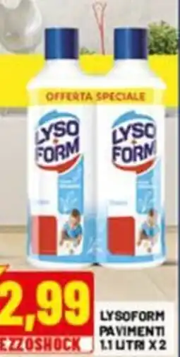 Risparmio Casa Lysoform pavimenti offerta