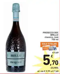Spazio Conad Prosecco doc BRILLA! offerta