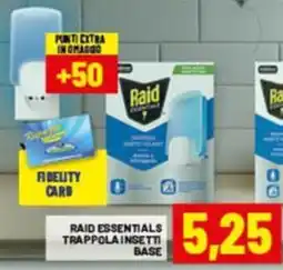 Risparmio Casa Raid essentials trappola insetti base offerta