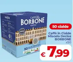 Coop Caffè in Cialde Miscela Decisa BORBONE offerta