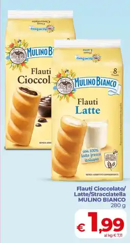 Coop Flauti Cioccolato/ Latte/Stracciatella MULINO BIANCO offerta