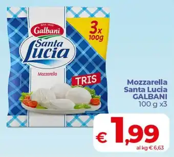 Coop Mozzarella Santa Lucia GALBANI offerta