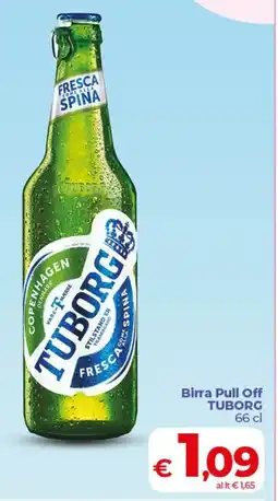 Coop Birra Pull Off TUBORG offerta