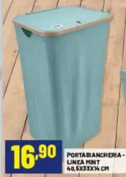 Risparmio Casa Ordinett portabiancheria, linea mint offerta