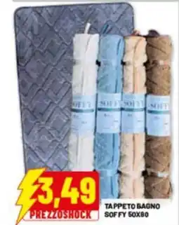 Risparmio Casa Tappeto bagno soffy offerta