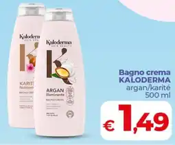Coop Bagno crema KALODERMA argan/karité offerta
