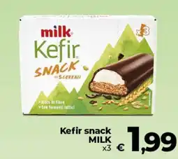 Coop Kefir snack MILK x3 offerta