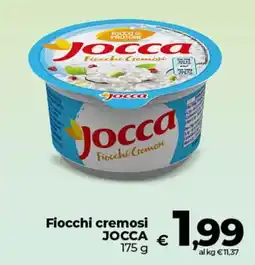 Coop Fiocchi cremosi JOCCA offerta