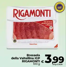Coop Bresaola della Valtellina IGP RIGAMONTI offerta