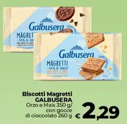Coop Biscotti Magretti GALBUSERA offerta