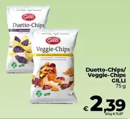 Coop Duetto-Chips/ Veggie-Chips GILLI offerta