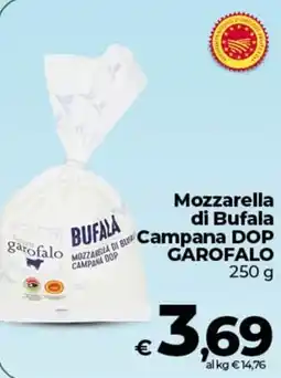 Coop Mozzarella di Bufala Campana DOP GAROFALO offerta