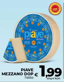 Coop Piave mezzano dop offerta