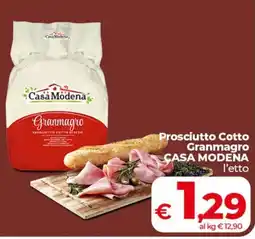 Coop Prosciutto Cotto Granmagro CASA MODENA offerta
