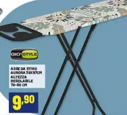 Risparmio Casa Gio style asse da stiro aurora 30x97cm altezza regolabile 70-90 cm offerta