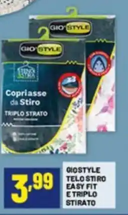 Risparmio Casa Gio style telo stiro easy fit etriplo stirato offerta