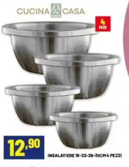 Risparmio Casa Cucina casa insalatiere 18-22-26-30cm offerta