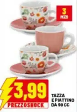 Risparmio Casa Tazza epiattino da 90 cc offerta