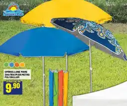 Risparmio Casa Ombrellone mare 200/180cm dia metro poly/allum offerta